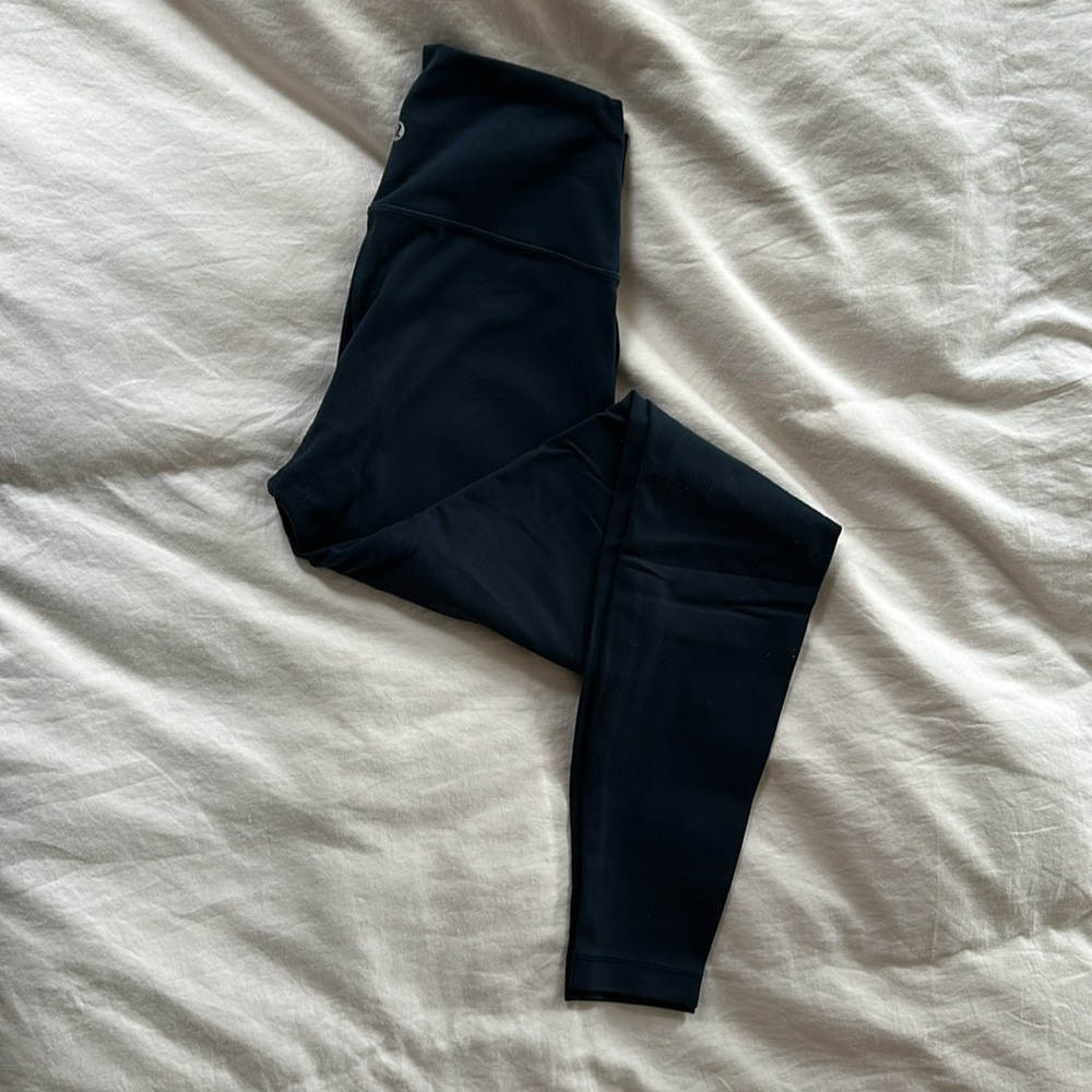 Lululemon WunderUnder Luon Extra Long Legging Tights - Picture 4 of 5